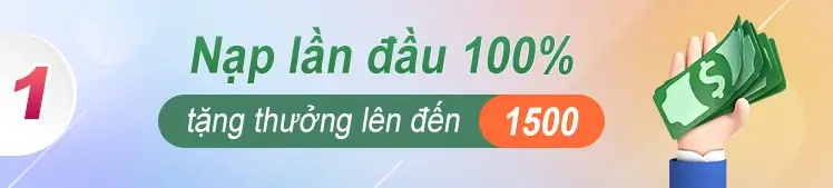 Zhav373 Nạp tiền lần đầu tặng 100% lên đến 1500k